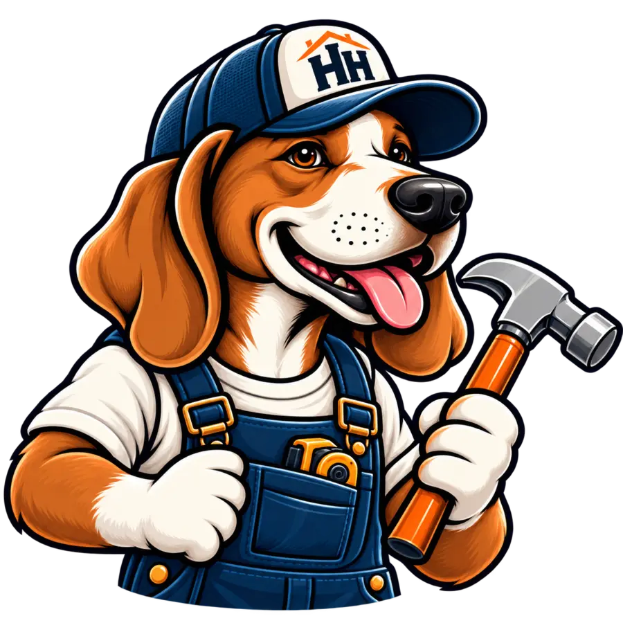 Hammer Hounds handyman mascot